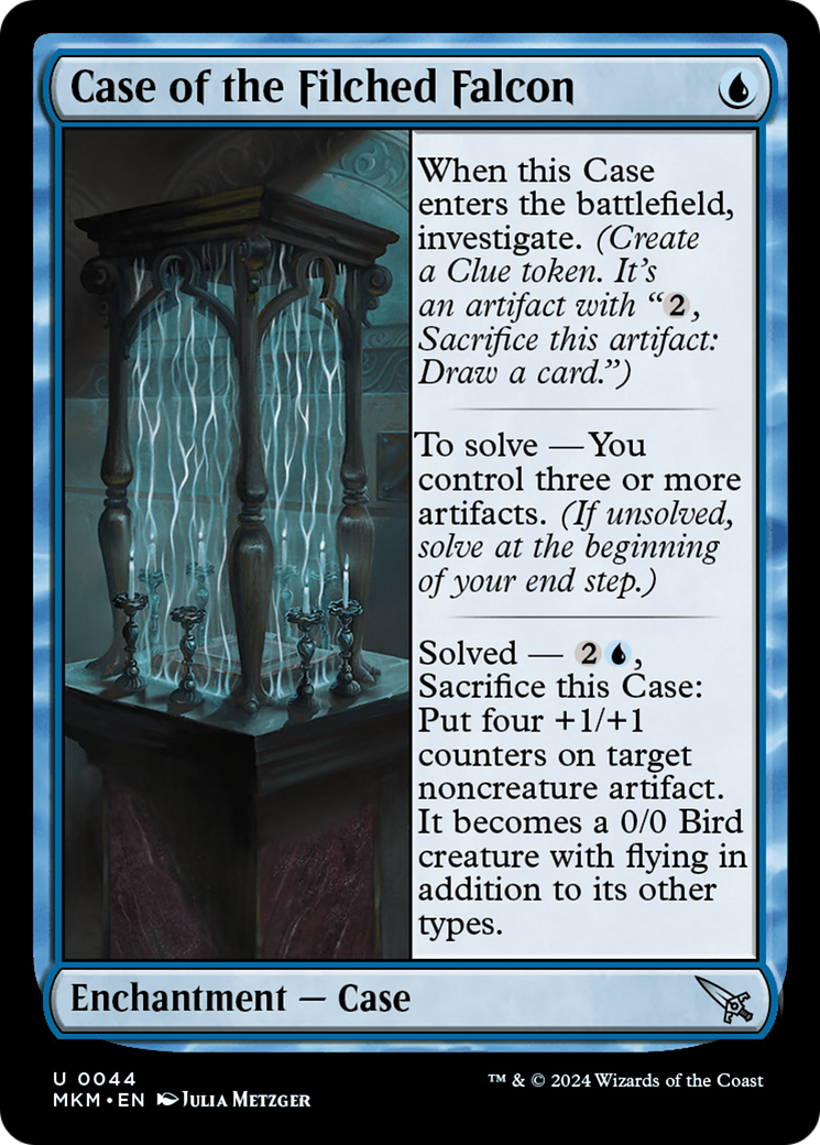 Case of the Filched Falcon [Murders at Karlov Manor] [Foil]
