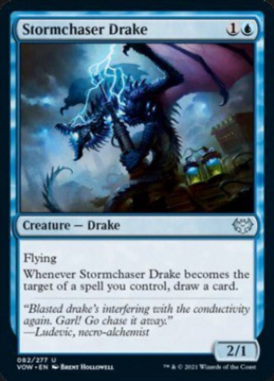 Stormchaser Drake [Innistrad: Crimson Vow] [Foil]