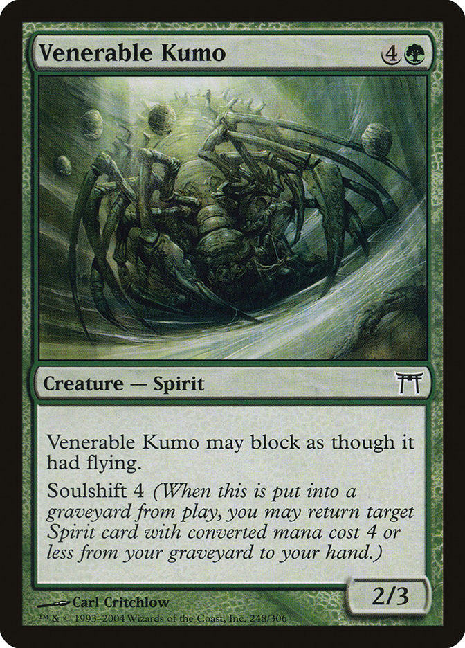 Venerable Kumo [Champions of Kamigawa] [Foil]