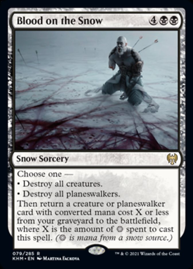 Blood on the Snow [Kaldheim] [Foil]