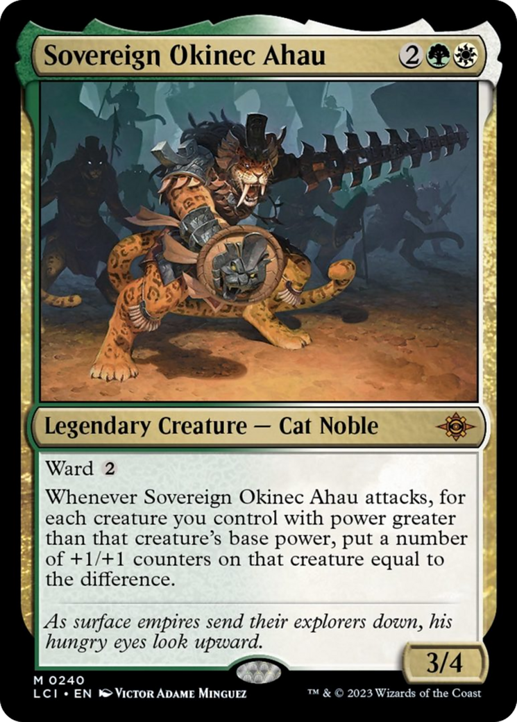 Sovereign Okinec Ahau [The Lost Caverns of Ixalan] [Foil]