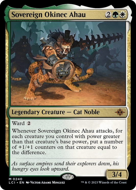 Sovereign Okinec Ahau [The Lost Caverns of Ixalan] [Foil]
