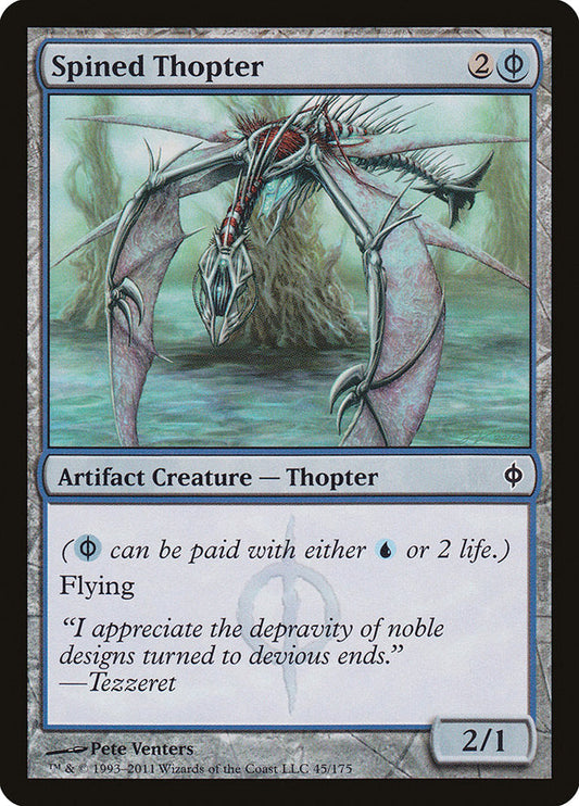 Spined Thopter [New Phyrexia] [Foil]