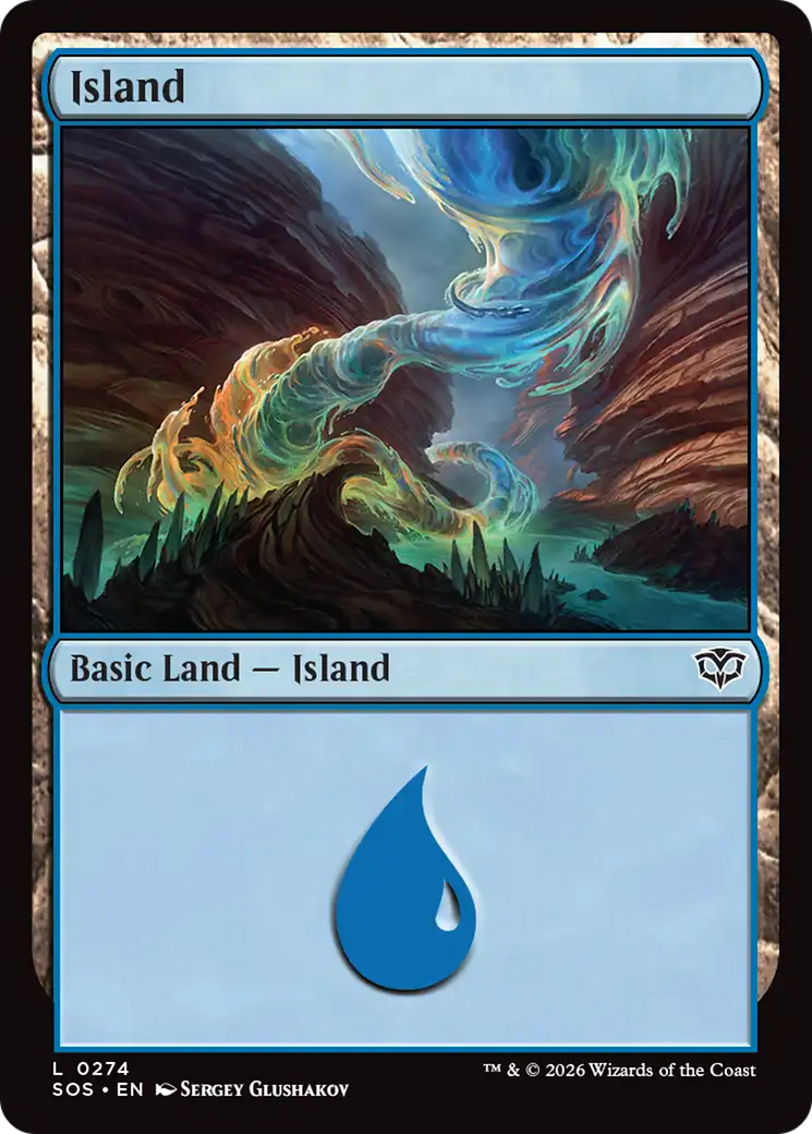 Island (0274) [Secrets of Strixhaven] [Foil]
