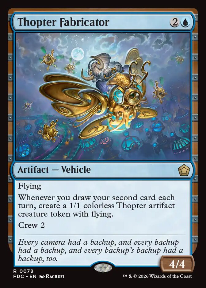 Thopter Fabricator [Foundations Commander]
