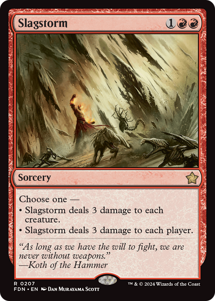 Slagstorm [Foundations] [Foil]