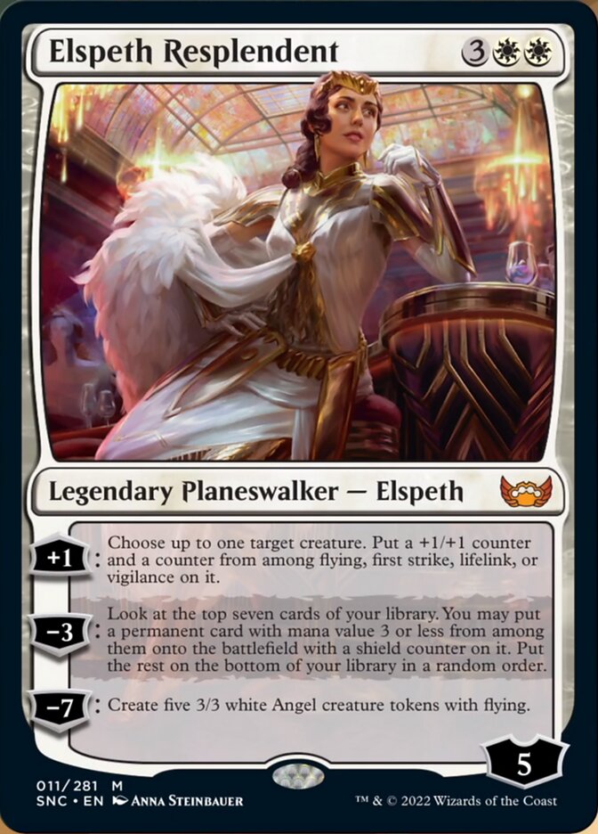 Elspeth Resplendent [Streets of New Capenna] [Foil]