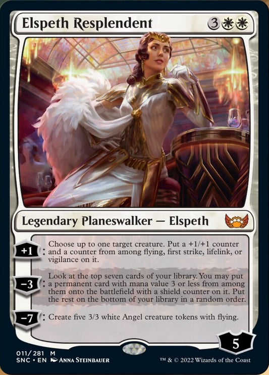 Elspeth Resplendent [Streets of New Capenna] [Foil]