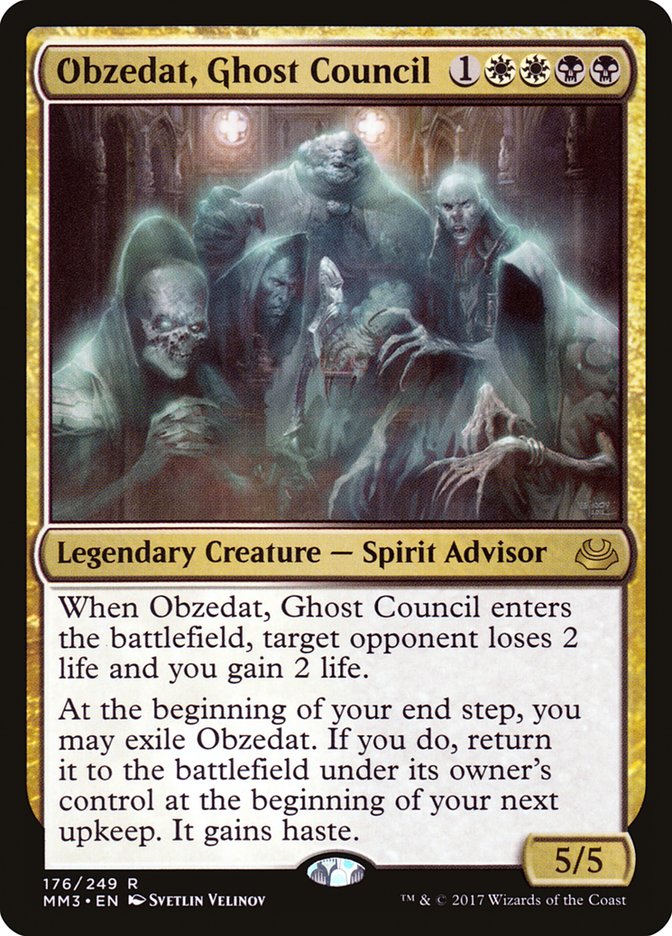 Obzedat, Ghost Council [Modern Masters 2017] [Foil]