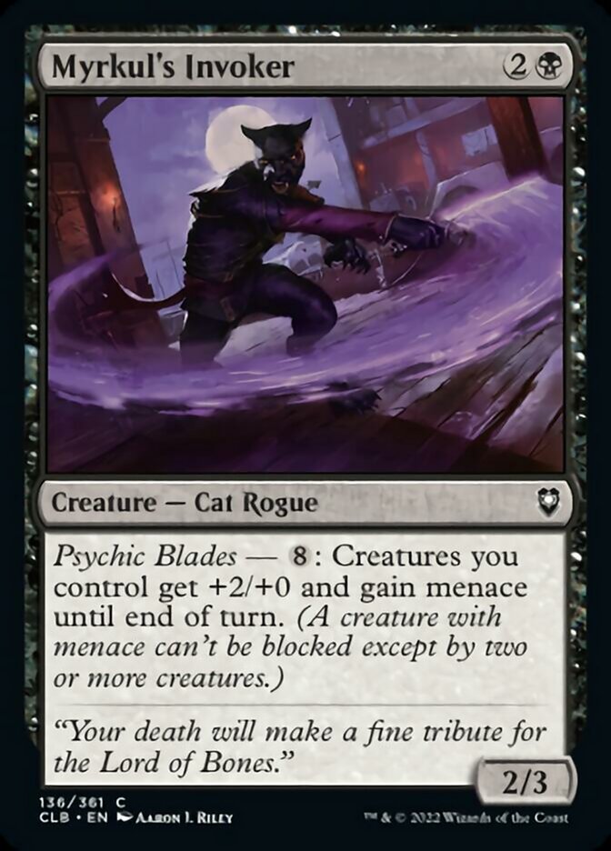 Myrkul's Invoker [Commander Legends: Battle for Baldur's Gate] [Foil]