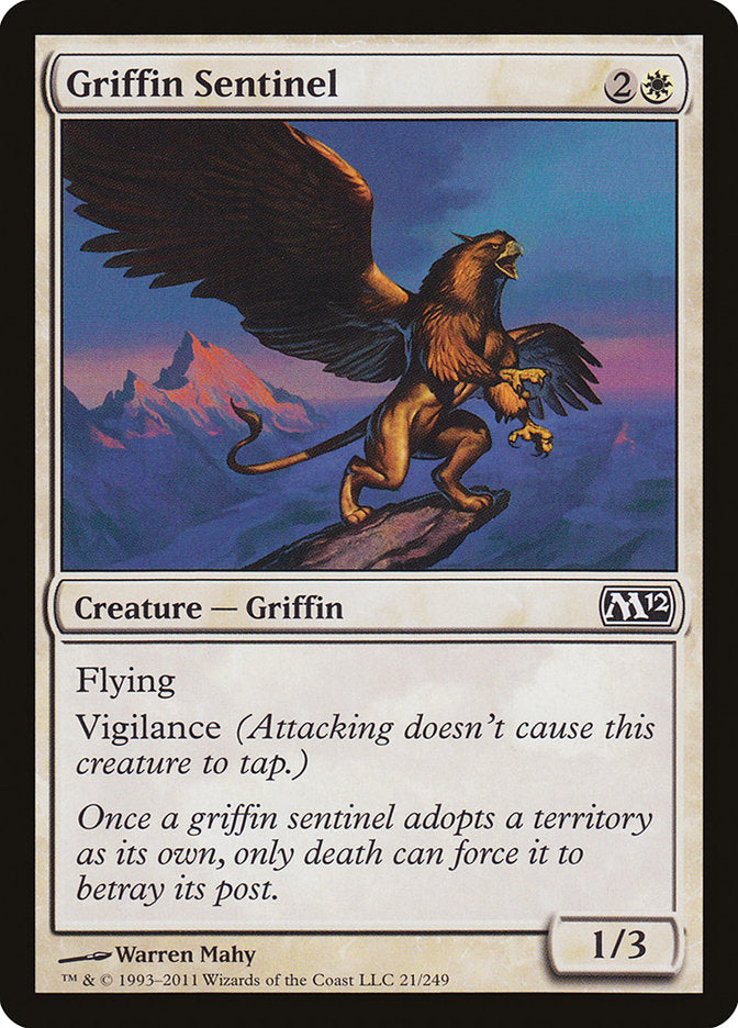 Griffin Sentinel [Core Set 2012] [Foil]