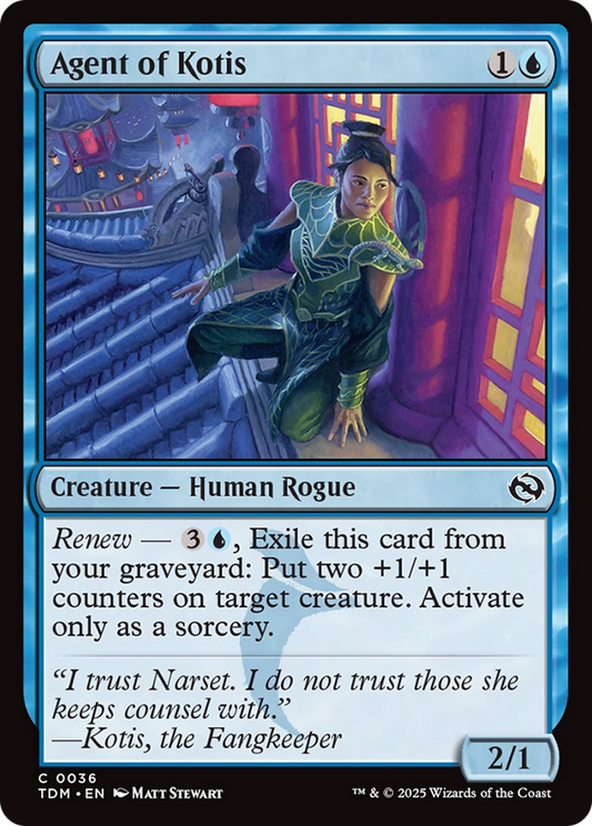 Agent of Kotis [Tarkir: Dragonstorm] [Foil]