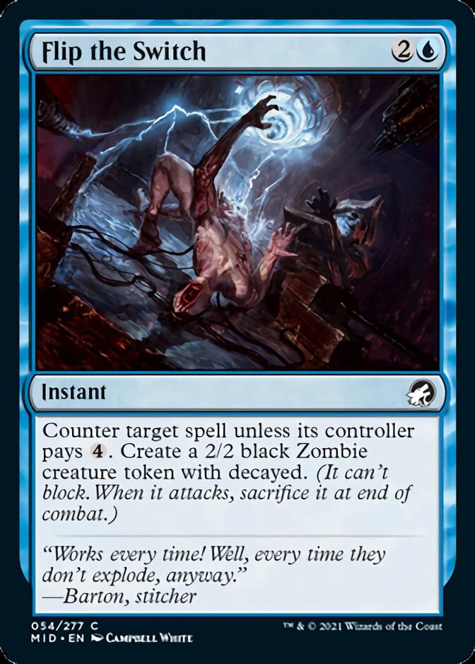 Flip the Switch [Innistrad: Midnight Hunt] [Foil]