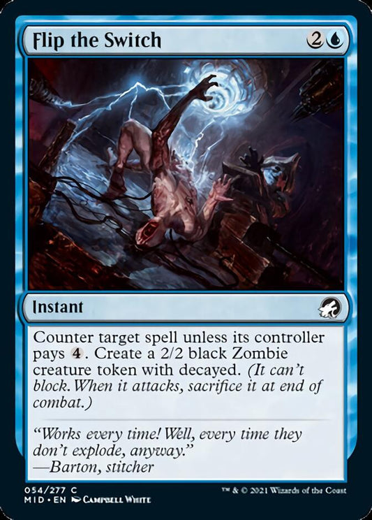 Flip the Switch [Innistrad: Midnight Hunt] [Foil]