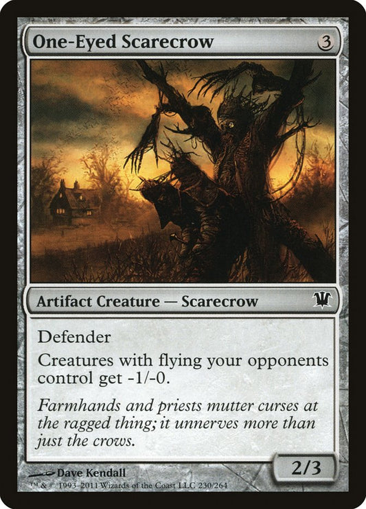 One-Eyed Scarecrow [Innistrad] [Foil]