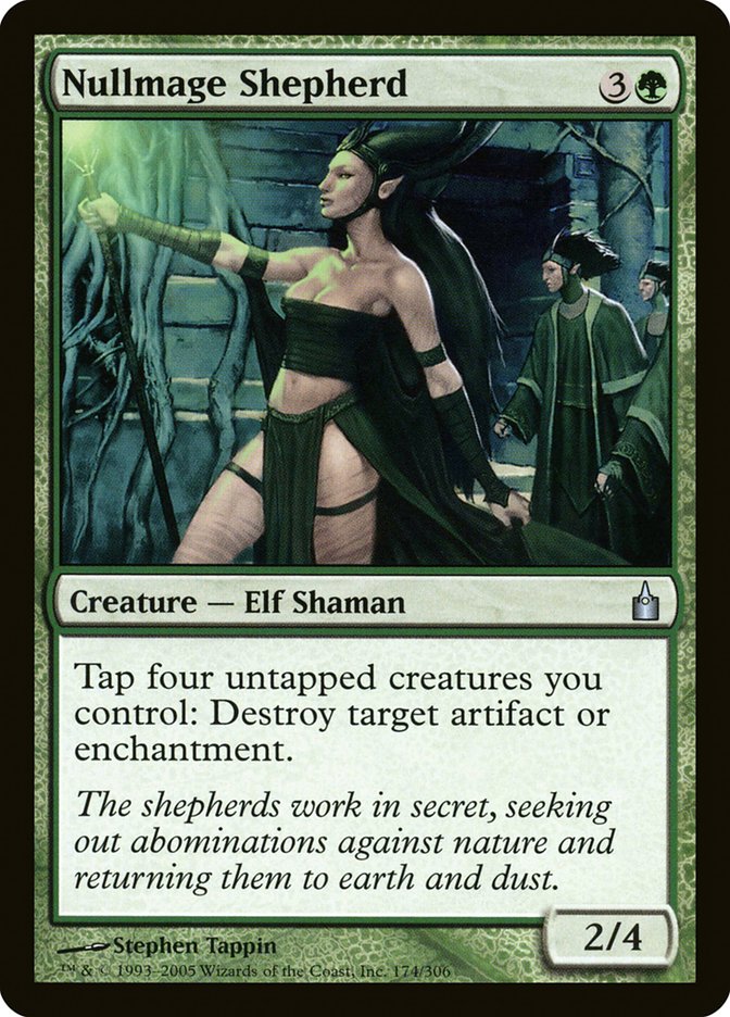 Nullmage Shepherd [Ravnica: City of Guilds] [Foil]
