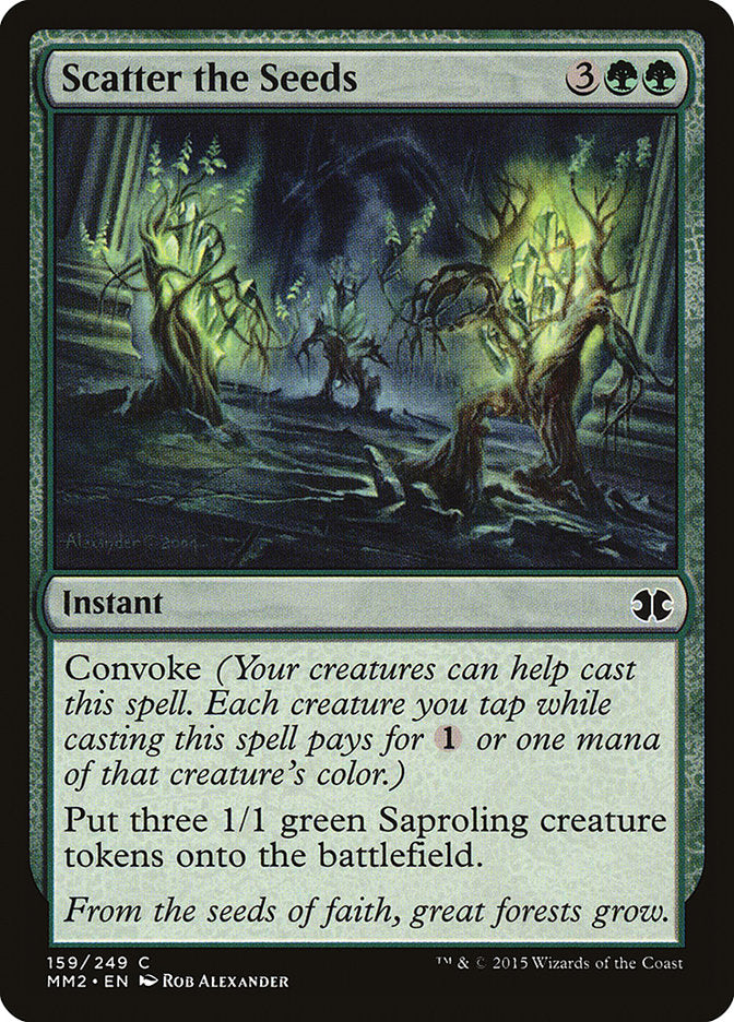 Scatter the Seeds [Modern Masters 2015] [Foil]