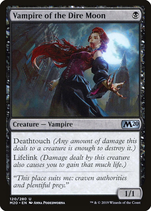 Vampire of the Dire Moon [Core Set 2020] [Foil]