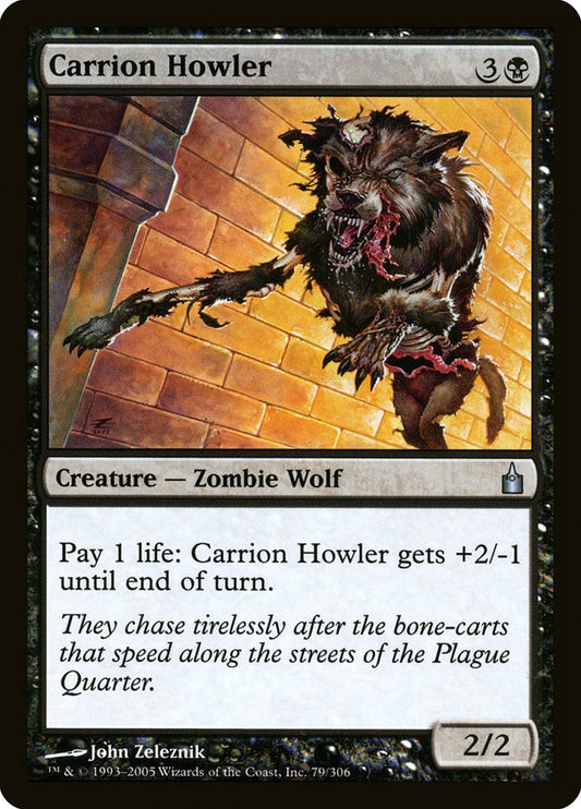 Carrion Howler [Ravnica: City of Guilds] [Foil]