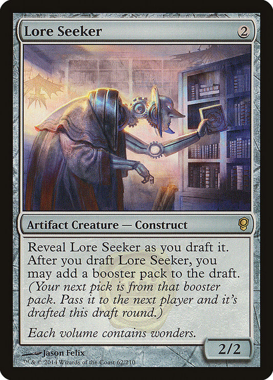 Lore Seeker [Conspiracy] [Foil]