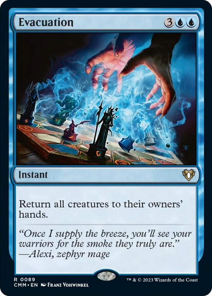 Evacuation [Commander Masters] [Foil]
