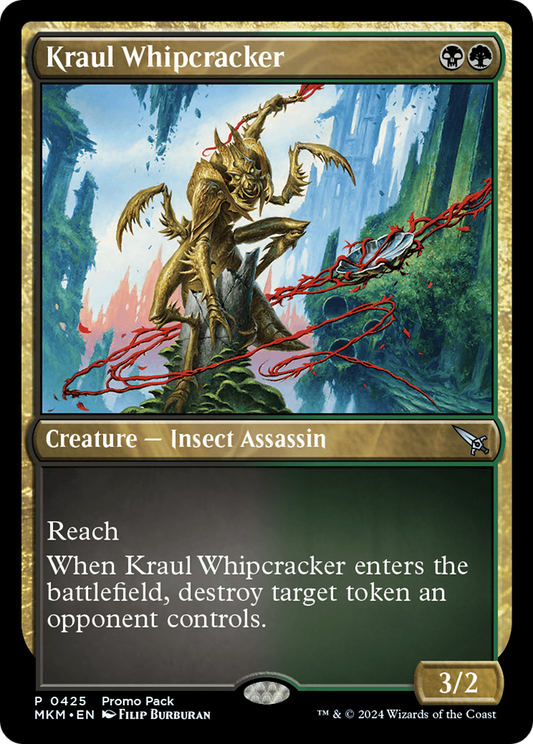 Kraul Whipcracker (Promo Pack) [Murders at Karlov Manor Promos] [Foil]