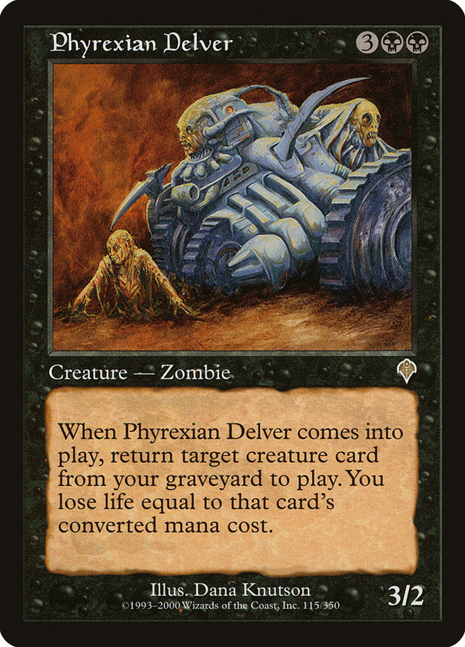Phyrexian Delver [Invasion] [Foil]