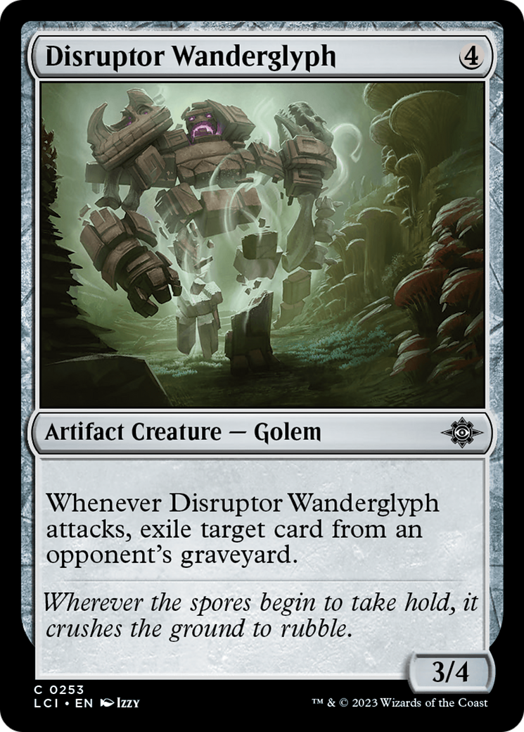 Disruptor Wanderglyph [The Lost Caverns of Ixalan] [Foil]