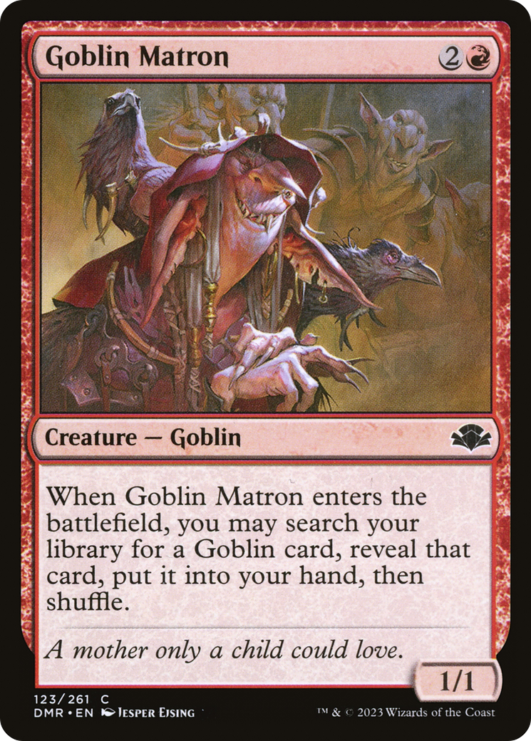 Goblin Matron [Dominaria Remastered] [Foil]