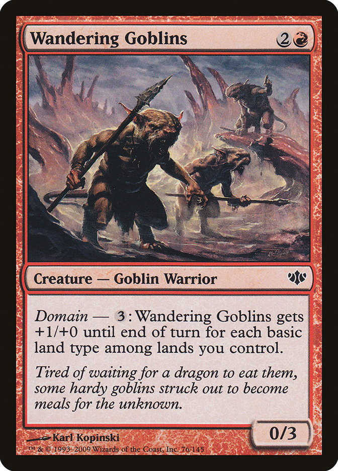 Wandering Goblins [Conflux] [Foil]