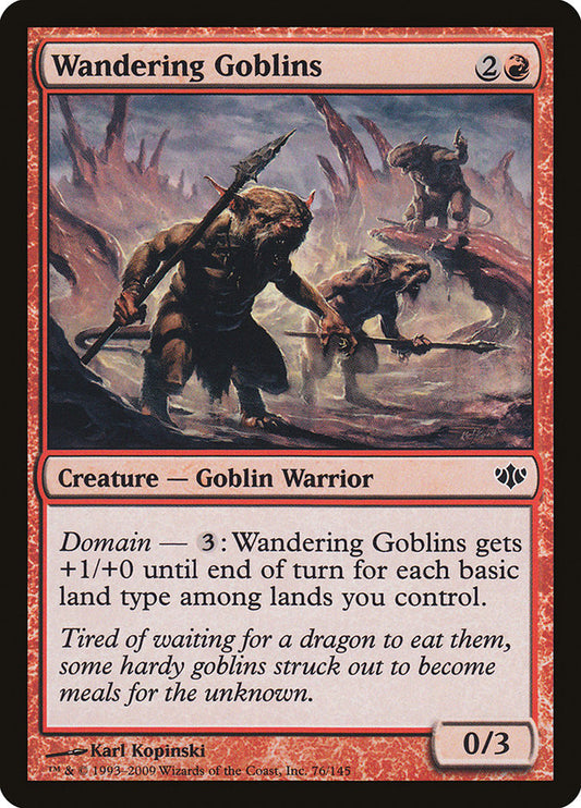 Wandering Goblins [Conflux] [Foil]