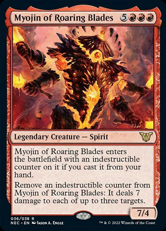 Myojin of Roaring Blades [Kamigawa: Neon Dynasty Commander] [Foil]