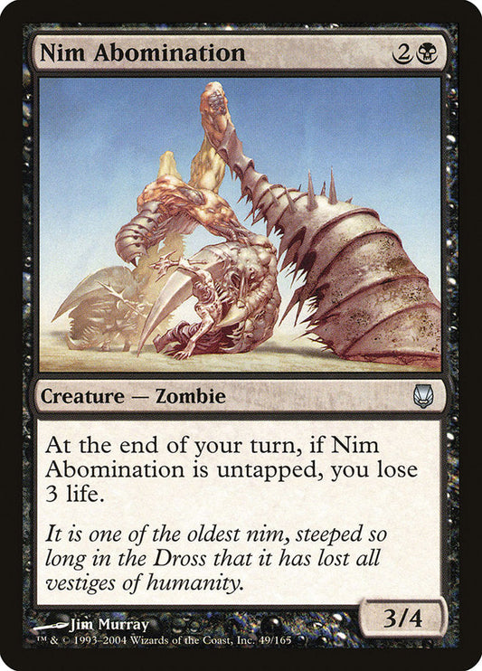 Nim Abomination [Darksteel] [Foil]