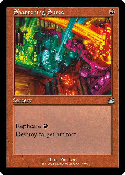 Shattering Spree (Retro Frame) [Ravnica Remastered] [Foil]
