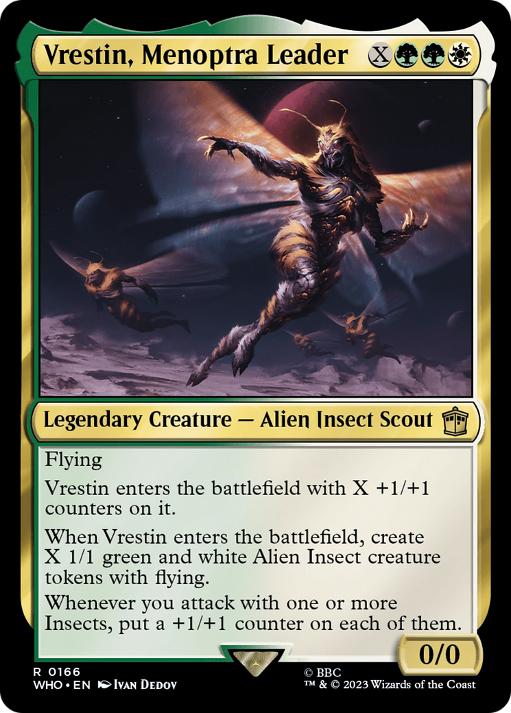 Vrestin, Menoptra Leader [Doctor Who] [Foil]