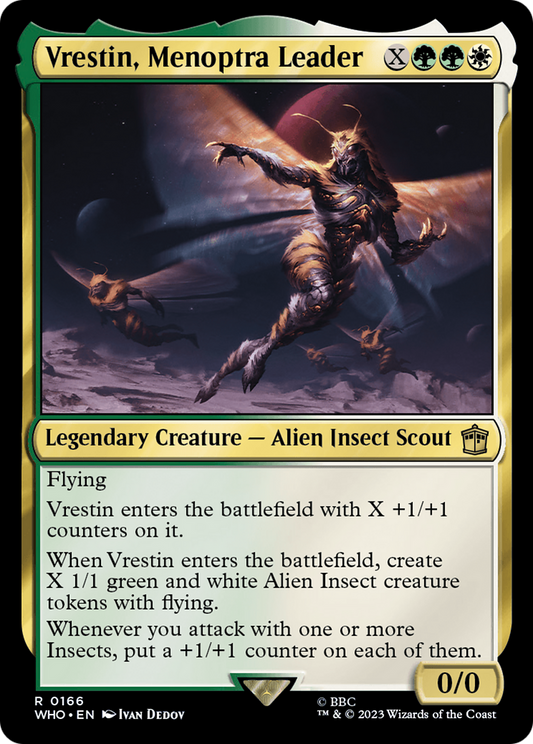 Vrestin, Menoptra Leader [Doctor Who] [Foil]