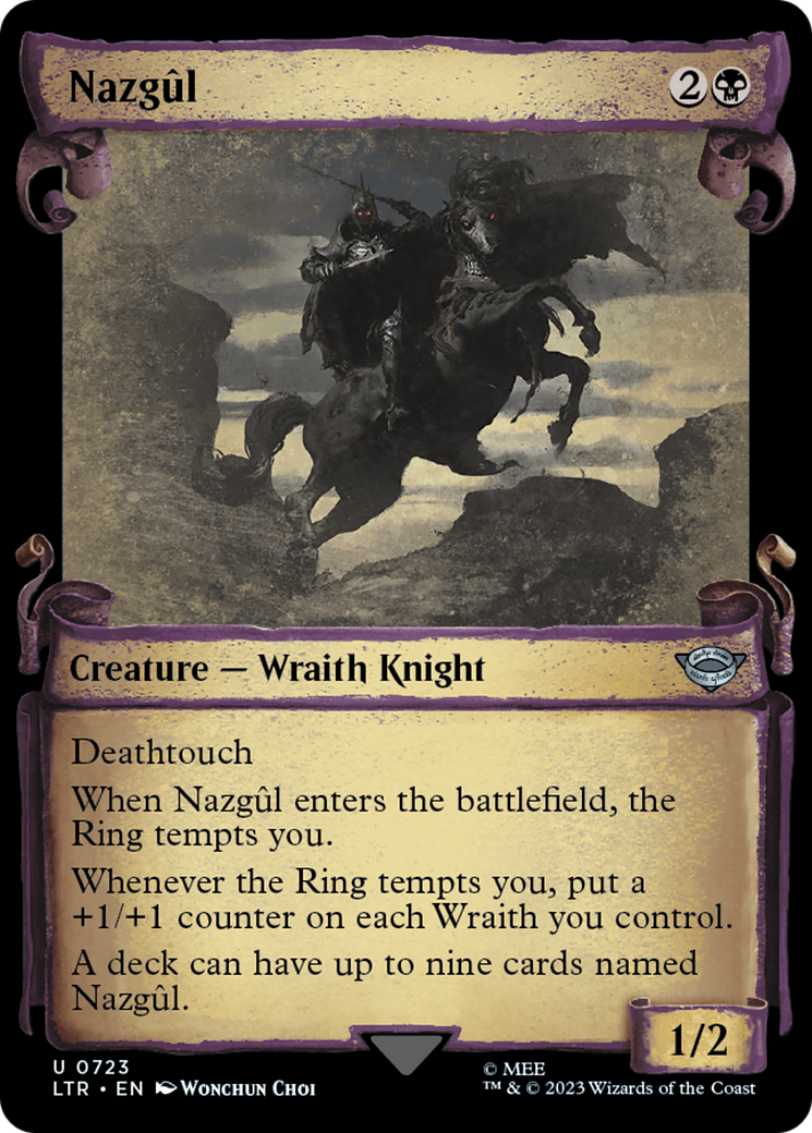Nazgul (0723) [The Lord of the Rings: Tales of Middle-Earth Showcase Scrolls] [Foil]