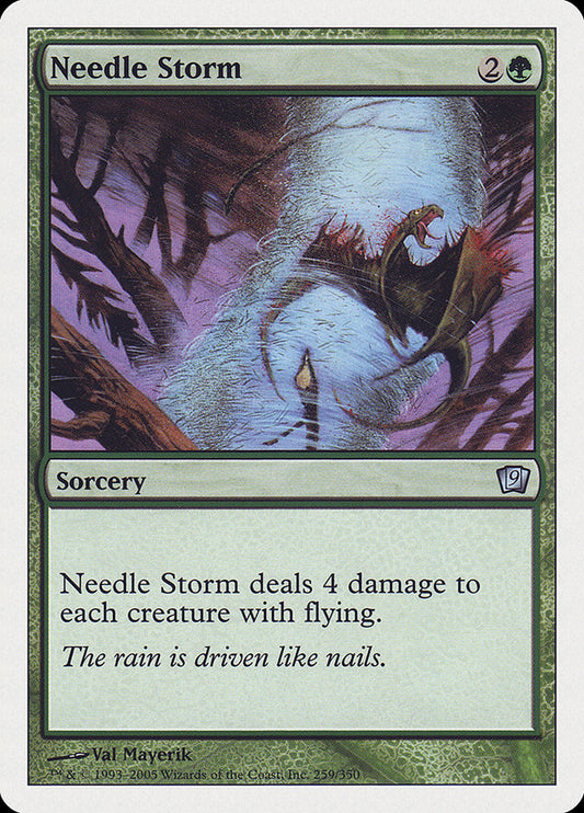 Needle Storm [Ninth Edition] [Foil]