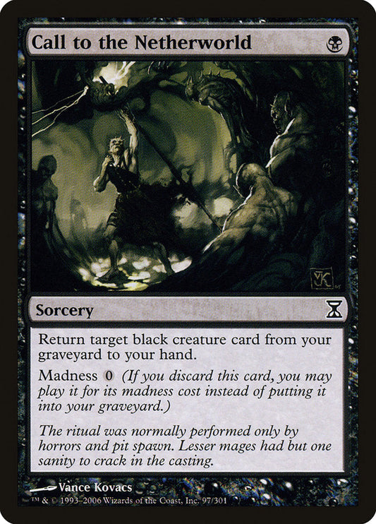 Call to the Netherworld [Time Spiral] [Foil]