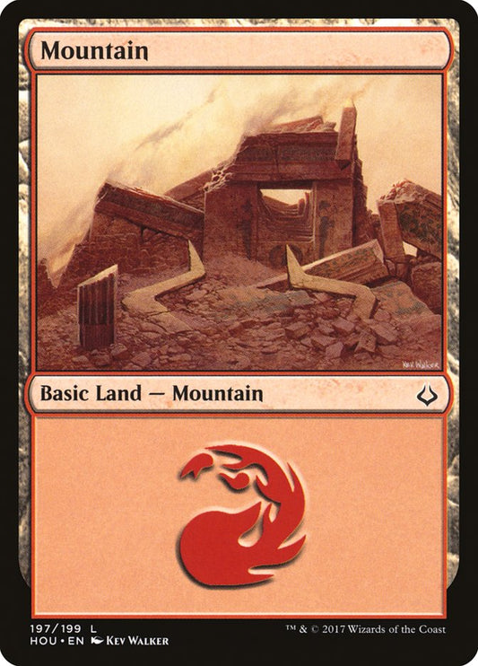 Mountain (197) [Hour of Devastation] [Foil]