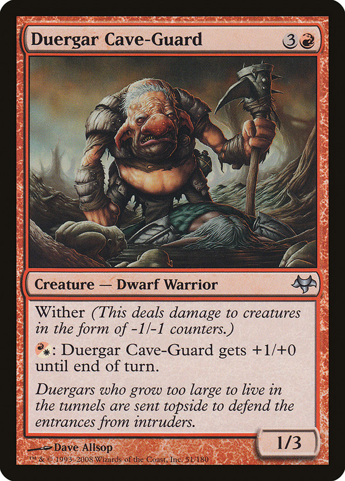 Duergar Cave-Guard [Eventide] [Foil]