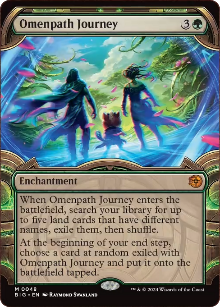 Omenpath Journey (Showcase) [Outlaws of Thunder Junction: The Big Score] [Foil]