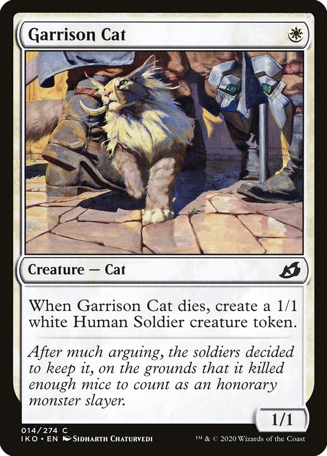 Garrison Cat [Ikoria: Lair of Behemoths] [Foil]