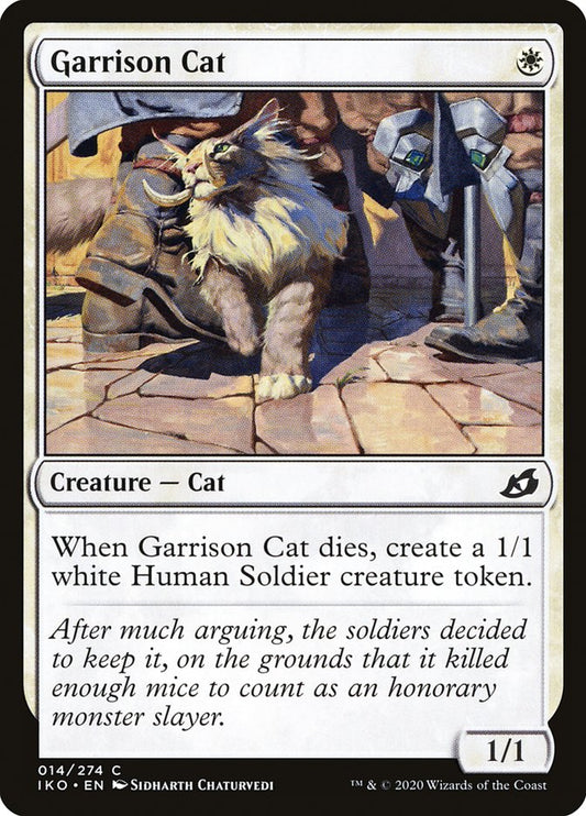 Garrison Cat [Ikoria: Lair of Behemoths] [Foil]