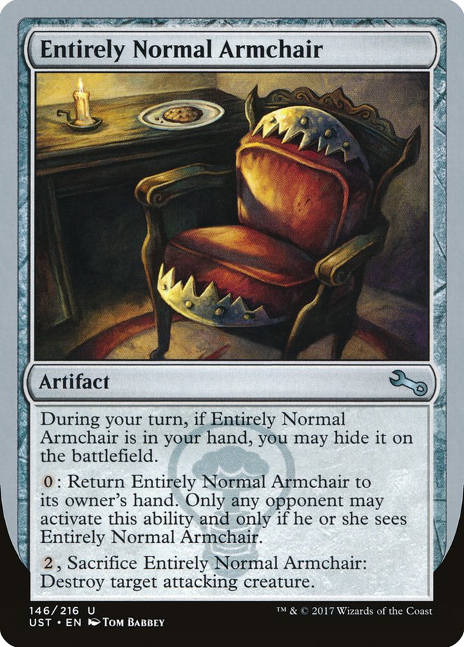 Entirely Normal Armchair [Unstable] [Foil]