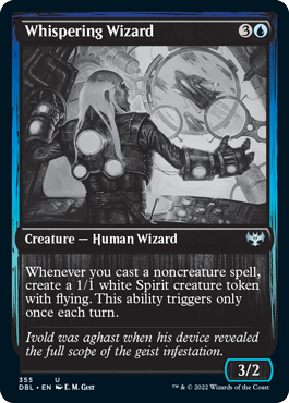 Whispering Wizard [Innistrad: Double Feature] [Foil]