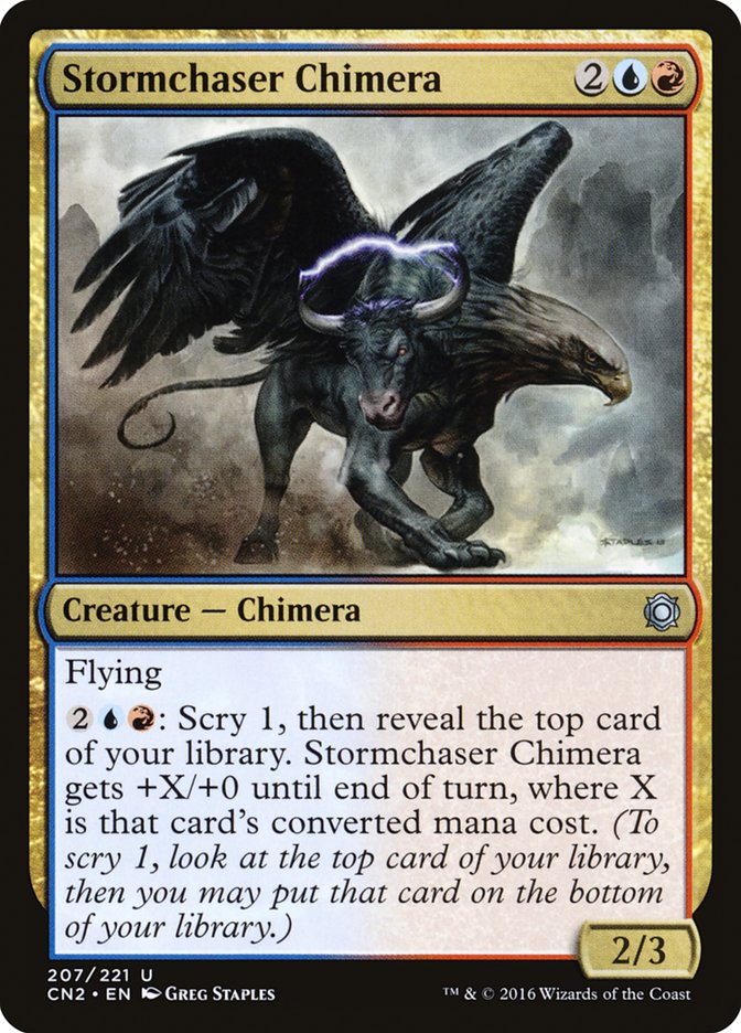 Stormchaser Chimera [Conspiracy: Take the Crown] [Foil]