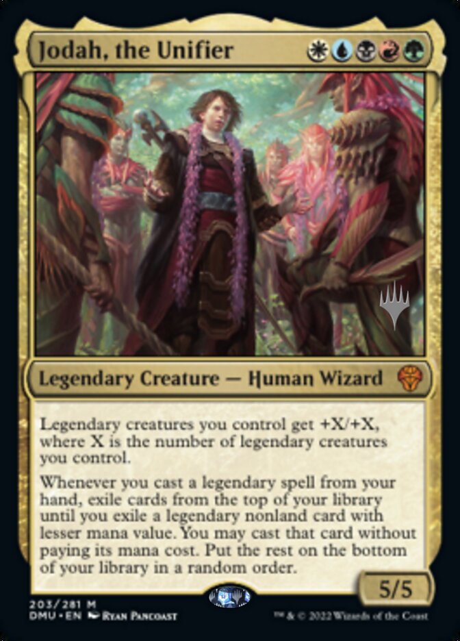Jodah, the Unifier (Promo Pack) [Dominaria United Promos] [Foil]
