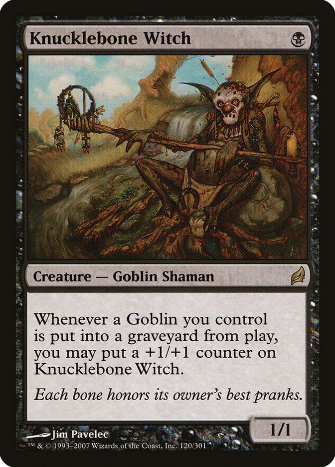 Knucklebone Witch [Lorwyn] [Foil]