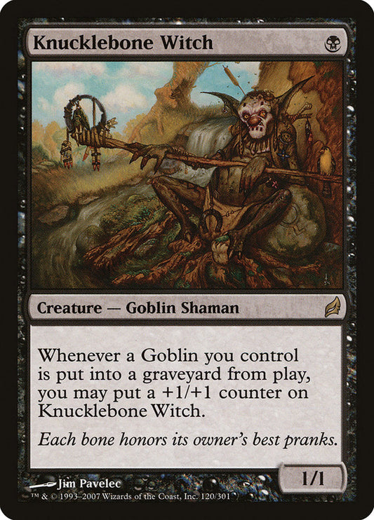 Knucklebone Witch [Lorwyn] [Foil]